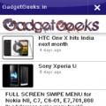 Gadget Geeks Widget For S60v5