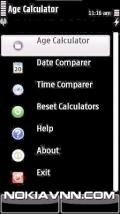 Age Calculator v1.00 Symbian3 Nokia Anna Belle - Free Java App