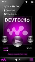 WALKMAN Purple Skin 4 Ttpod By Devtech