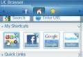 UC WEb Browser For Nokia Symbian 3/ Bele