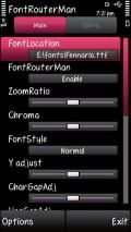 Font Router