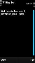 Writing Speed Test