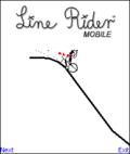 Line Rider Mobile Edition หน้าจอสัมผัส