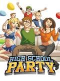 Fiesta en el campus de High School Party