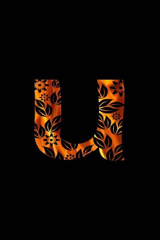 U Letter Wallpaper - Download to your mobile from PHONEKY