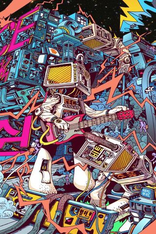 Electric Vibes: The Graffiti Revolution ⚡🎨