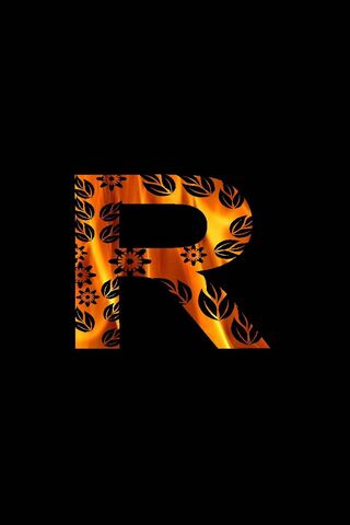 R Letter Wallpaper  Download to your mobile from PHONEKY