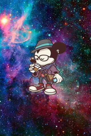 Mickey Mouse hipster