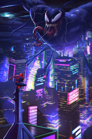Spiderman Vs Venom Wallpaper - Download to your mobile from PHONEKY