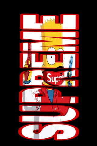 Bart Supreme Wallpaper Download To Your Mobile From Phoneky
