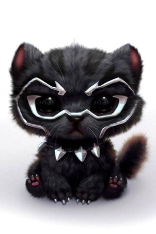 The Adorable Baby Panther Cat 🐾✨