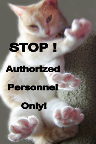 Stop Authorized Only