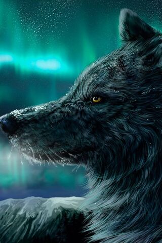 Night Wolf Wallpaper - Download to your mobile from PHONEKY