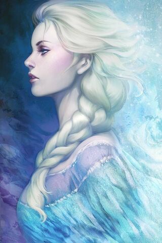 Elsa congelée