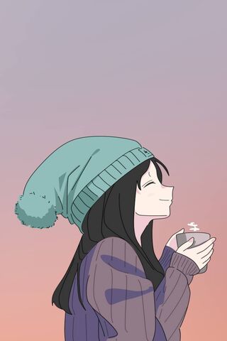 Anime Girl - Tea Cup