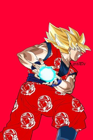 Goku's Epic Energy Blast! ⚡️
