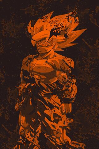 Goku: The Fiery Warrior of Hope 🔥