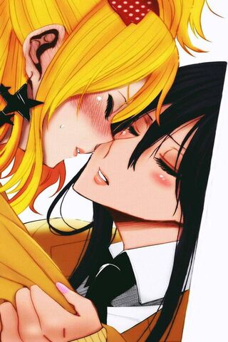 Sweet Moments: Mei and Yuzu's Kiss 🍭💖