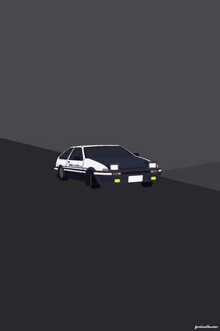 Ae86 Initial D Wallpaper Download To Your Mobile From Phoneky