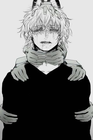 CRED. IF USING MY ICONS PLEASE !!!! — Shigaraki wallpaper with a light blue  background 💙...