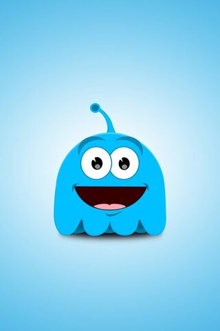 Muzzle the Cheerful Blue Buddy! 💙