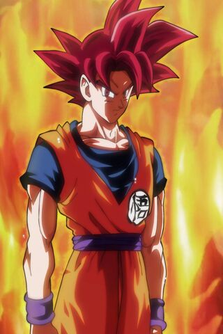 Goku's Fiery Transformation! 🔥