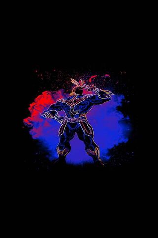 The Symbol of Peace: All Might in Action! 💥