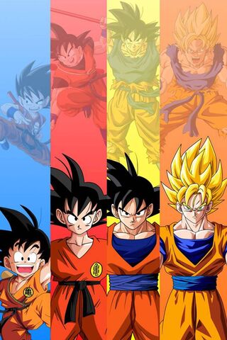 Fases De Goku 2 Wallpaper - Download to your mobile from PHONEKY