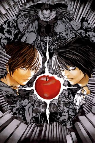 Skull Death Note Wallpaper Download To Your Mobile From Phoneky