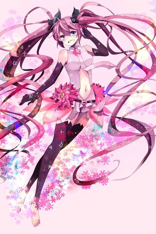 Wallpaper ID 381483  Anime Vocaloid Phone Wallpaper Sakura Miku Hatsune  Miku 1080x1920 free download