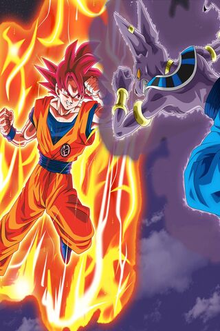 Epic Showdown: Goku vs. Beerus 🔥⚡