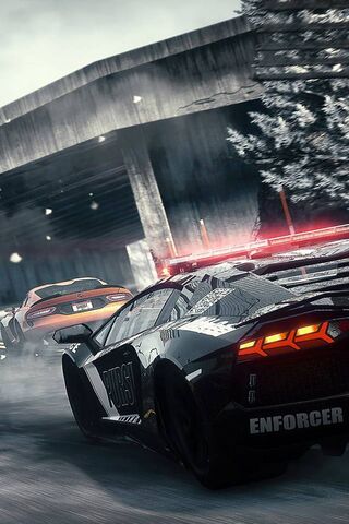 Lamborghini Polizei