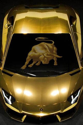 Złote Lamborghini