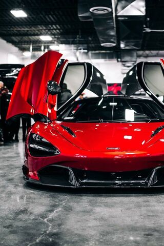 Cherry Red Mclaren Wallpaper Download To Your Mobile From Phoneky