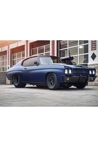 Classic Power: 1970 Chevelle SS in Bold Blue