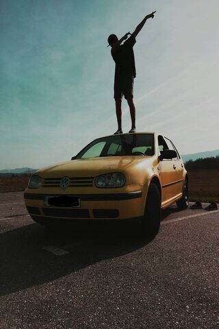 Volkswagen-Yellow