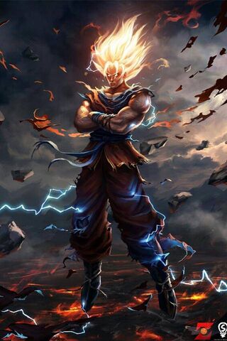 Goku Fase Dios Wallpaper - Download to your mobile from PHONEKY