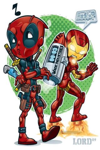 Deadpool dan Ironman