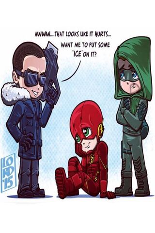 Chill Out: Captain Cold's Icy Assistance! ❄️