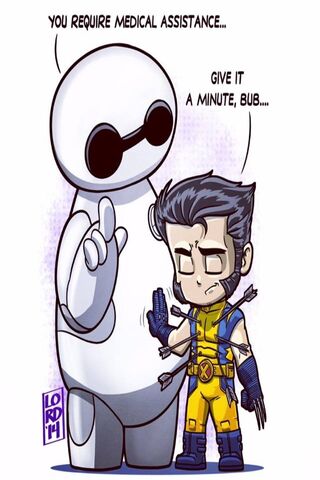 Baymax and Wolverine