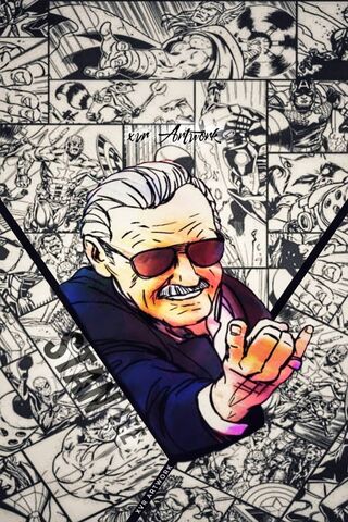 100+] Stan Lee Tribute Wallpapers | Wallpapers.com