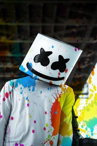 Marshmallow Vibes: The Colorful Mouse