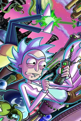 Rick and Morty phone wallpaper by CuejeHX - Download on ZEDGE™