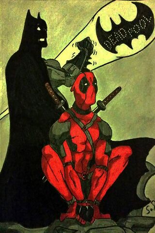 Heroic Shenanigans: Deadpool's Prank on Batman! 🎭🦇
