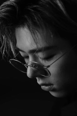 Zico in Monochrome: A Moment of Reflection