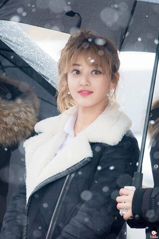 Jihyo's Winter Charm ❄️✨