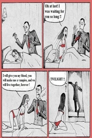 Vampiro divertente