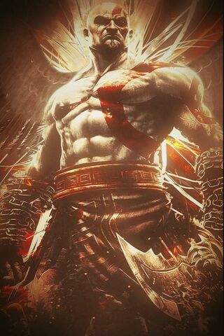 God Of War Closeup