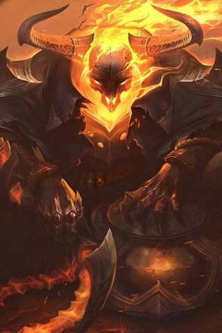 Tresh: The Fiery Guardian of the Abyss 🔥⚔️