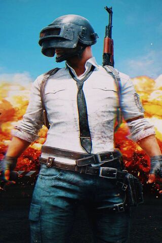 Battle Royale Showdown: The PUBG Warrior 🪖🔥